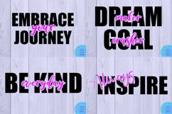 Inspirational Svg Bundle Inspirational Quotes Svg Bundle SVG Product Image 2