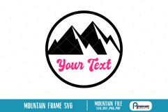 Mountain Svg | Mountain Logo Svg | Mountain Clip Art Product Image 1