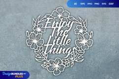 Enjoy Little Things SVG Product Image 1