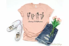 Raising Wildflowers svg, Mom life svg, wildflower cut file Product Image 1