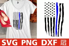 Distressed Flag svg, 4th of July svg, Patriotic svg, America Product Image 1