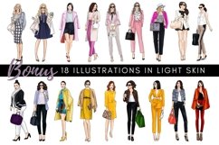 The Ultimate Girl Boss Illustration Bundle - Fashion Clipart Product Image 13