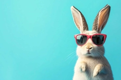 Cool bunny with glasses Product Image 1
