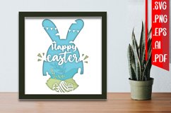 Easter Layered Papercut - svg eps png ai pdf Product Image 1