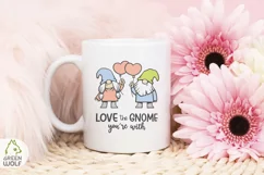 Valentine gnome svg Couple gnomes svg Valentine sublimation Product Image 6