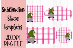 Pink Gnome Sublimation Templates Product Image 1