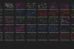 50 ROULETTE CHIPS TRANSPARENT PNG FILES, PHOTOSHOP OVERLAYS Product Image 5