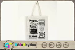 Never Forget Svg, Cassette Tape Svg, Retro T-Shirt Design Product Image 3