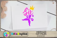Six SVG, Mermaid tail SVG, Six Birthday Product Image 2