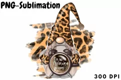 Leopard Png Sublimation | I Am Not A Morning Person Product Image 1