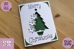 3D Christmas insert card design| Paper cutting | Cricut Joy Product Image 6
