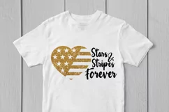 Stars & Stripe Forever - USA PATRIOTIC SVG EPS DXF PNG Files Product Image 3