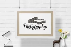 World Photography Day Sublimation Design, PNG, Vector Product Image 3