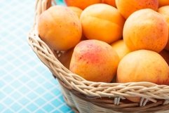 Apricots in a basket Product Image 1