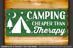 Camping Cheaper Than Therapy Svg Camper Decor Camping 672 Product Image 2