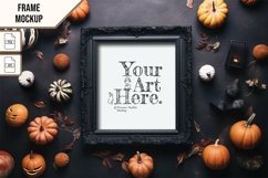 Wooden Frame Smart Mockup PSD &amp; JPG Template Graphic Product Image 1
