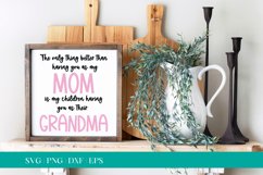 Mother's Day SVG, Grandma SVG, Glowforge SVG, SVG Product Image 1