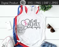 Cancer Patient Heroes, Pink Ribbon, Cancer Survivor SVG JPG Product Image 2