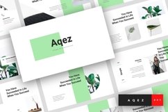 Aqez - Clean PowerPoint Template Product Image 1