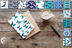Glorious Whales Surface Patterns, Whale Tail Papers, AMB-399 Product Image 4