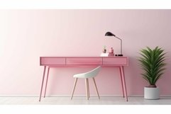 elegant pink desk Product Image 1