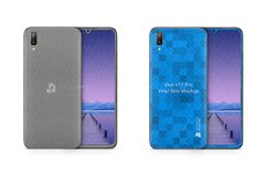 Vivo V11 Pro Vinyl Skin Design Mockup 2018 Product Image 2