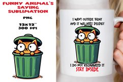 Funny animal saying Sublimation PNG. Product Image 1