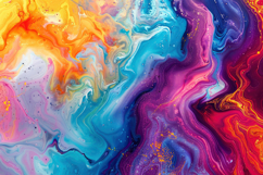 Colorful Abstract Painting Background Wallpaper Product Image 1