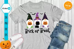 Trick Or Treat Gnomes Svg, Halloween Gnomes Svg Product Image 3