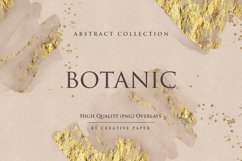 Watercolor Shapes Botanical Overlays Product Image 7