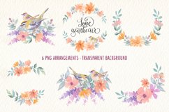 Love is in the air watercolor clipart set volume 3 Product Image 2