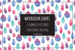 Watercolor Leaves Product Image 1