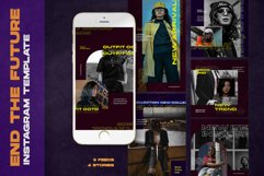 End The Future Instagram Templates Product Image 1
