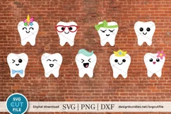Tooth fairy svg, tooth bag svg, tooth svg, teeth pouch svg Product Image 1