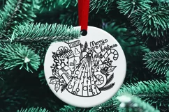 Christmas SVG | Christmas Tree svg | Xmas Gifts Product Image 5