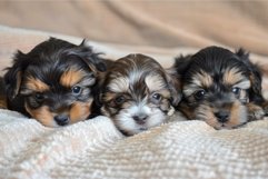 Three adorable cavalier king charles spaniel puppies Product Image 1