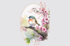Spring birds clipart, Spring sublimation Product Image 6