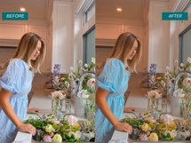 Flowers Lightroom Mobile Preset, Bright Beauty Photo Filter Product Image 3