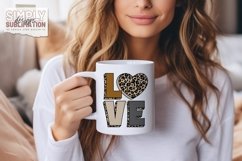 Love | Leopard | Valentine Sublimation Png Product Image 2