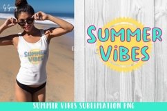 Summer Vibes Sublimation PNG Product Image 1