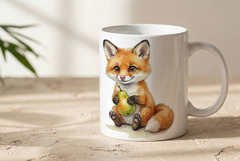 Mug sublimation cute baby animals Product Image 6