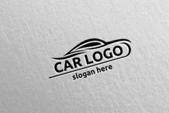 Auto Car Logo for Sport Cars, Rent, Wash or Mechanic Product Image 5