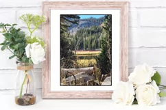 Utah Scenic Silver Lake in November Stock Photo Product Image 3