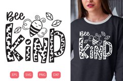 Bee kind| animal pirnt | SVG Product Image 1