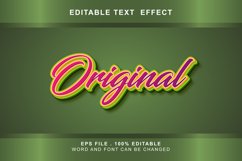 original Text Effects editable words and fonts can be replac Product Image 1