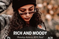 10 Rich And Moody Photoshop Actions And ACR Presets, fall Ps Product Image 1