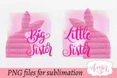 Sisters sublimation design for Tshirts Product Image 2