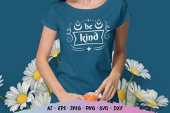 Be Kind Hand Lettering SVG Product Image 1