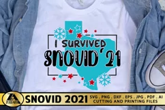 Snovid 2021 SVG Funny SVG Funny Quote SVG Funny T-shirt SVG Product Image 1