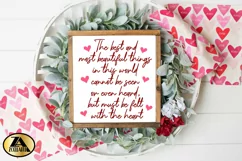 Valentines SVG Valentine Sign SVG Love Quote SVG Cut File Product Image 3